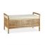 Relaxdays Banc De Rangement Coffre De Rangement Chaussures En Bois De Noyer Banquette Assise Coussin Tissu Hxlxp 46 5 X 92 6 X 49 Achat Vente Banc D Exterieur Banc De Rangement Coffre Cdiscount