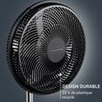ROWENTA Turbo Essential Ventilateur sur pied, Puissant, Design, Durable, Performant, Ecoconçu, 3 vitesses VU3110F0-2