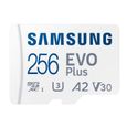 Carte Mémoire Micro SDXC SAMSUNG EVO PLUS 2021 version 256 Go U3 A2 V30 MB-MC256KA -CM02-2