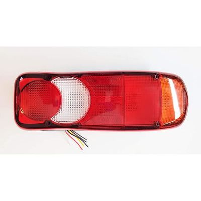 Feux Arrière LED 24V Camion - Paire 5 Fonctions Ultra Plates 338x125mm