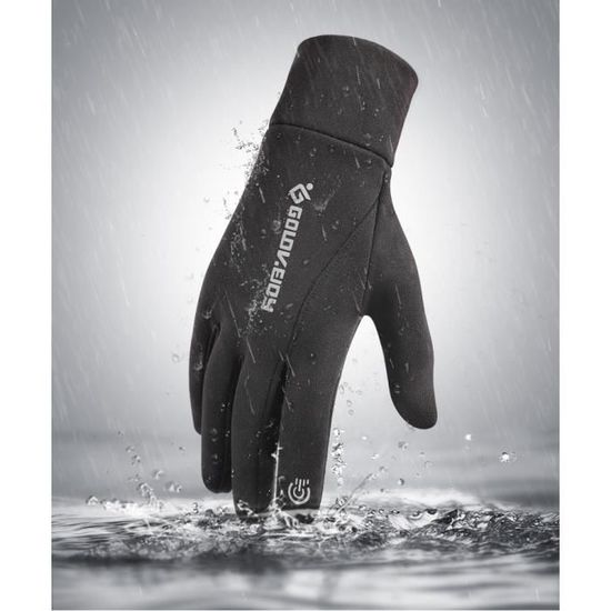 Gants homme - cyclisme coupe-vent imperméable écran tactile épaissi outdoor  sports gants chauds - Cdiscount Prêt-à-Porter