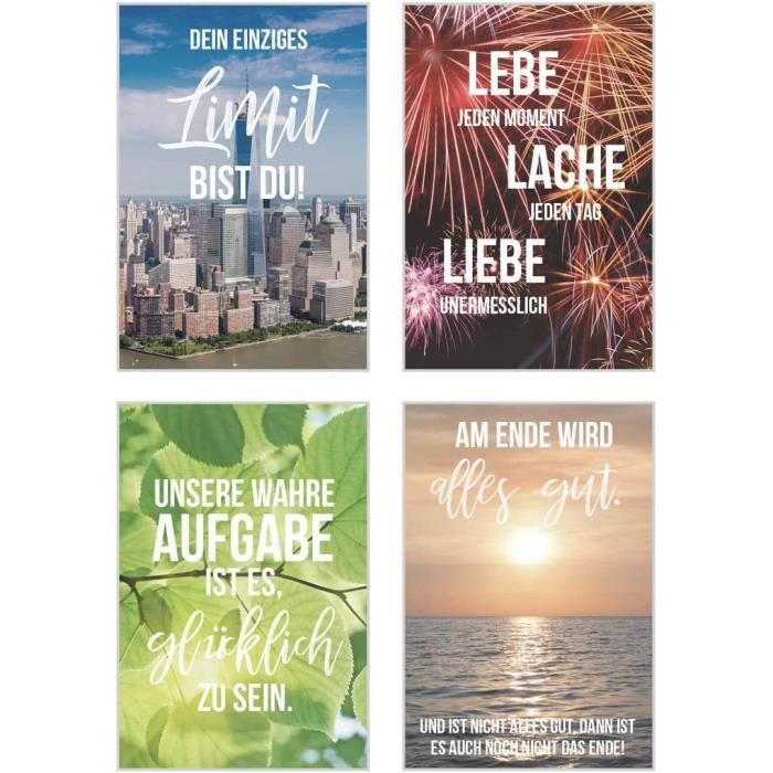 40 Cartes Postales Avec Citations - Édition Seidel - Amour, Amitié, Motivation