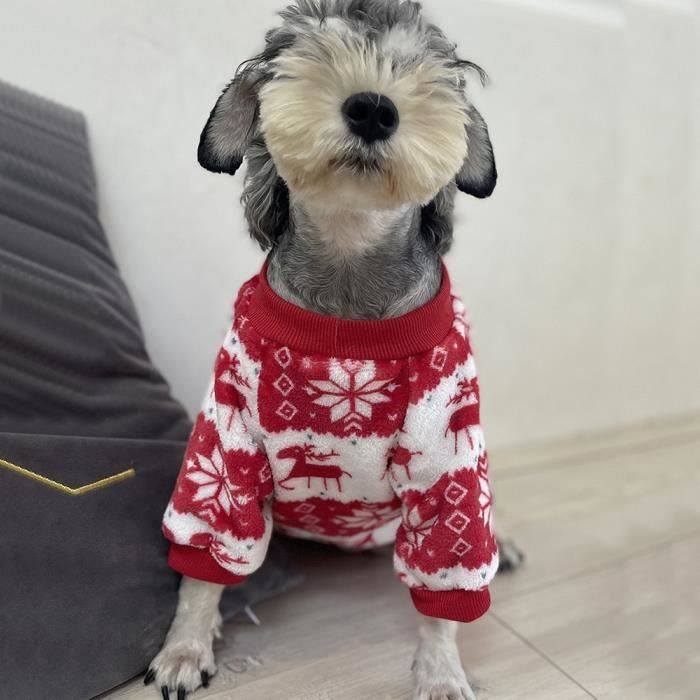 Animalerie doudoune the north face vetement chien noel V tements