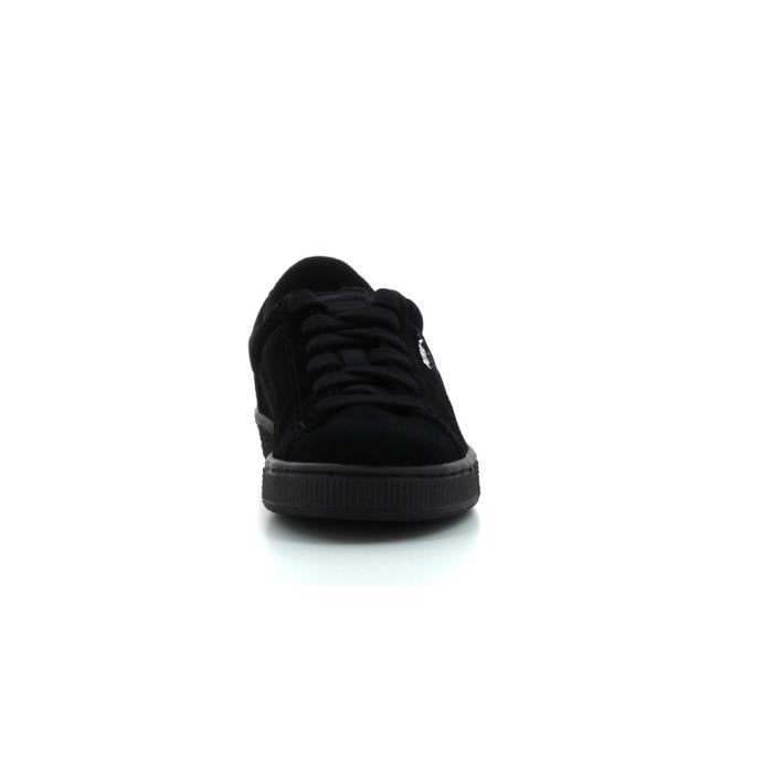 Baskets basses Puma Suede Jr Noir Cdiscount Chaussures