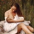 Amilian coussin d'allaitement, coussin de positionnement latéral, idéal pour la grossesse et les petits bébés, Bébé cerf-3