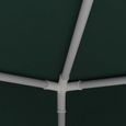 Tente de réception - MEXP - Belvédère de jardin 2x2 m - Vert - Résistant aux UV et à l'eau-3