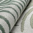 Tapis exterieur 60x110 GREENLEAF Vert tapis kilim parfait pour les balcons, terrasses, ou jardins-3