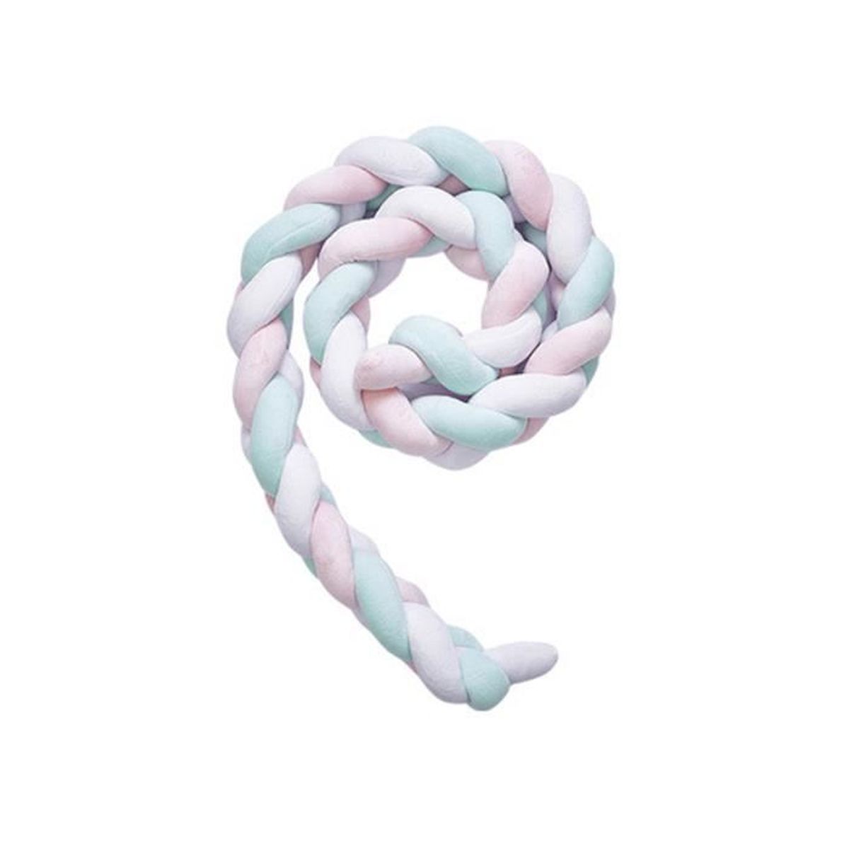2m Tour De Lit Coussin Tresse Bebe Serpent Coussin Blanc Vert Rose Cdiscount Puericulture Eveil Bebe