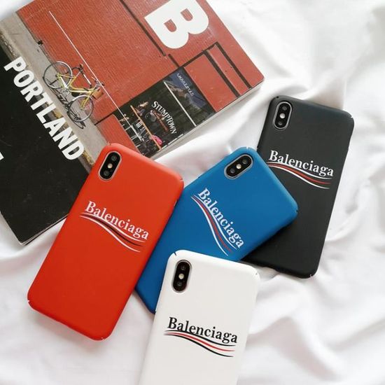Coque iPhone 7 8 Balenciaga Noir Coque Pour iPhone 7 8 Cdiscount Telephonie