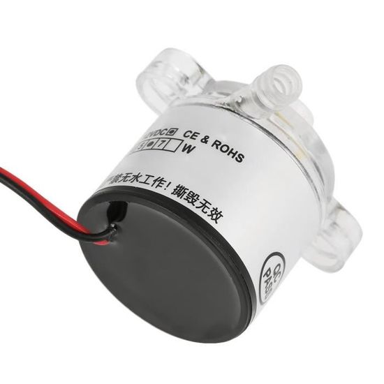 Nimoa-1pc DC Pompe à Eau 2l/Min Pompe à Eau Submersible sans Brosse de qualité Alimentaire Mini 12v DC 6w Nimoa-1pc DC Pompe à Eau 2l/Min Pompe à Eau Submersible sans Brosse de qualité Alimentaire Mini 12v DC 6w