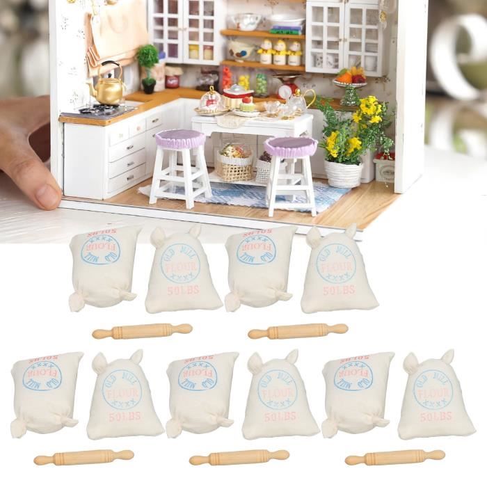 BEL ENSEMBLE 30 Ustensiles De Cuisine, Salon, Miniatures Maison De