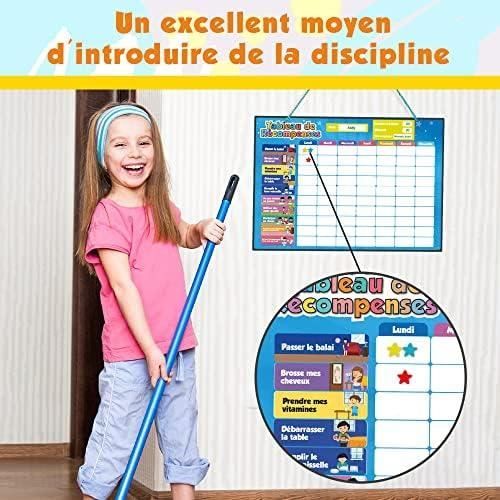Tableau De Récompenses Magnétique Smart Panda – 24 Cm – Pour Enfants