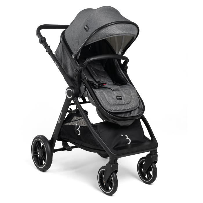 Poussette bébé 4 roues convertible combiné 2 en 1 hot sale