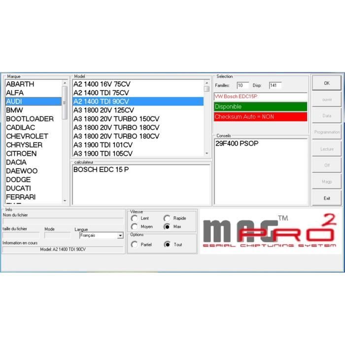 Interface MAG PRO V4.2 - ECU FLASH CHIP TUNING - MPPS GALLETTO BDM
