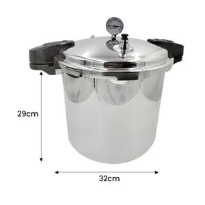 Cocotte Minute SEB En Alu 8 Litres Avec Soupape – Occasion, Fonctionne, Pour Gaz