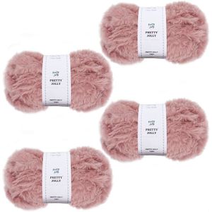Lot De 10 Pelotes De Laine Fourrure Camel - Super Douce - Fabriqué En France - Pour Tricot/crochet