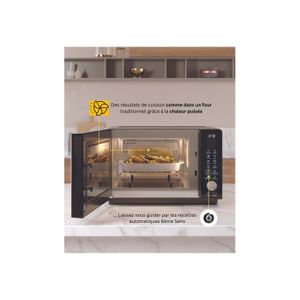 Plat à Vapeur STM008 Original Whirlpool - Accessoire Micro-ondes Ariston Hotpoint Pour Cuisson Vapeur