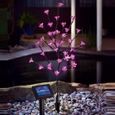 Cerisier solaire LED rose - Contemporain - Jardin - Energie solaire-0