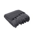 130x160cm couverture de gland en tricot de lit simple de couchage au Crochet pour canapé à la maison  COUVERTURE - EDREDON - PLAID-0