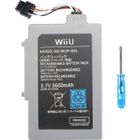 XCSOURCE Batterie rechargeable - Nintendo - Wii U - 3.7V - 3000mAh - Gris