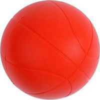 Ballon de basket mousse haute densité Sporti France - rouge - TU