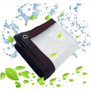Kippen Lot De 2 Bâches à Oeillets Bicolores 2x3m 90g/m² - Protection Jardin, Camping Et Chantier