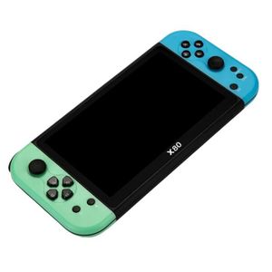 JEU CONSOLE RÉTRO 16g - Vert bleu - Console de jeu portable avec gra