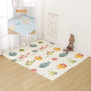 JOGON Tapis Bebe Pliable,Tapis de Bébé Rampant,Play Mat Tapis de Jeu Rampant  Pour Enfants en Mousse Imperméable à l'eau,Antidérapant Portable Non  Toxique,Plancher Doux Tout-Petit,200x180x1.5CM Sea : : Bébé et  Puériculture