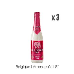 BIERE Pack Bières Delirium Red - 3x33cl - 8%