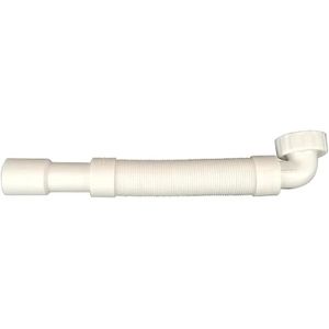 Sanixa GO1000CONPL1 Siphon d/'évier universel en plastique blanc 1 1//4 sur 32//40 mm joint conique siphon cuisine évier salle de bain lavabo écoulement flexible