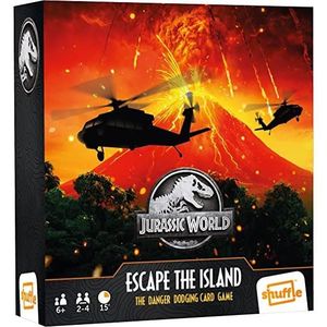 JEU SOCIÉTÉ - PLATEAU Shuffle - Jurassic World - Escape The Island - Jeu