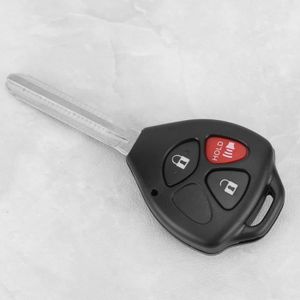 Coque clé,Etui clés de voiture en cuir pour Toyota Prius Camry Corolla C HR  CHR RAV4 Prado Auris Avensis Land Cruiser 200 - Type B - Cdiscount Auto