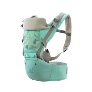 PORTE BÉBÉ Porte-bébé ergonomique kangourou, siège de hanche, outil porte-bébé, enveloppés, équipement d'activité pour bébé BD30- Vert