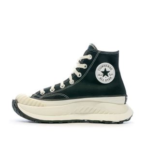 BASKET Baskets Femme Converse Chuck Taylor 70 - Noir - Tige en coton - Semelle en mousse CX - Plateforme de 6 cm