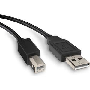 CARTOUCHE IMPRIMANTE Cable Imprimante USB 1,5 mètres USB 2.0 Compatible