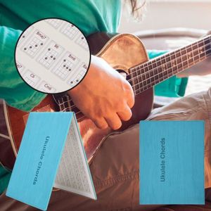UKULÉLÉ SURENHAP Livre d'accords ukulélé Accords Ukulélé Livre d'Art Portable Pratique Débutante Accessoires instruments pieces