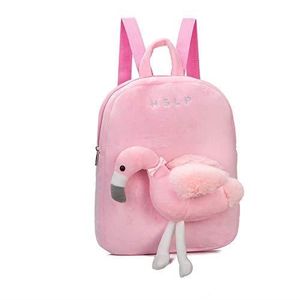 TENDYCOCO Sac /à Dos Filles Licorne Mignonne Peluche Dessin anim/é Cartable Changer Bourse Poche pour pi/èce de Monnaie pour Enfants en Bas /âge