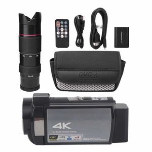 CASSETTE DV - MINI DV Caméra vidéo numérique YOSOO HDR-AE8 4K HD avec zo