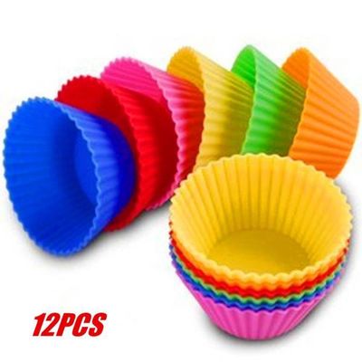 Moules à Muffins En Silicone - Lot De 2 Moules De 24 Mini-cavités, Antiadhésifs, Résistants à 230°C