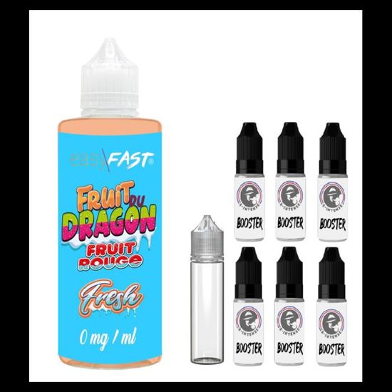 E liquide Fruit du Dragon - fruits rouges - fresh - 230 ml - 06mg -  EASY/FAST - Cdiscount Au quotidien