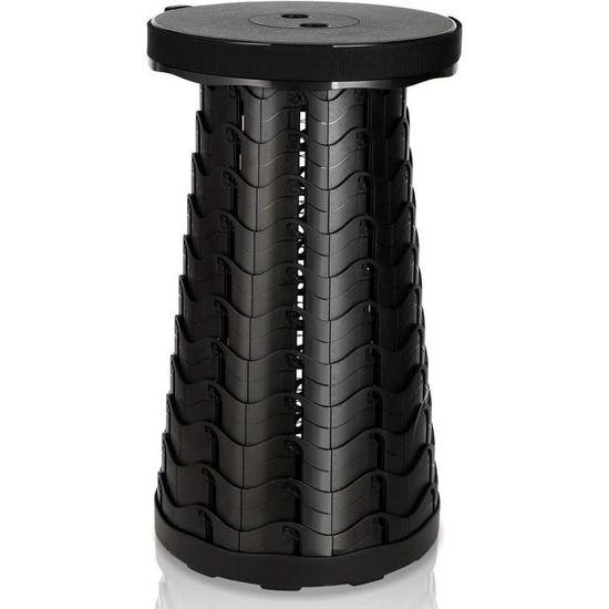Uquip Fancy – Tabouret Pliant Compact 880 G, Assise 40x19 Cm, Capacité 100 Kg – Pour Camping, Pêche, Festivals