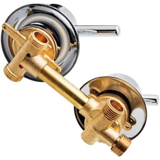 Thermostat-Duscharmatur Aus Messing – 2/3/4/5 Ausgänge, Verstellbare Temperatur, Für 10/12,5 Cm Lochabstand