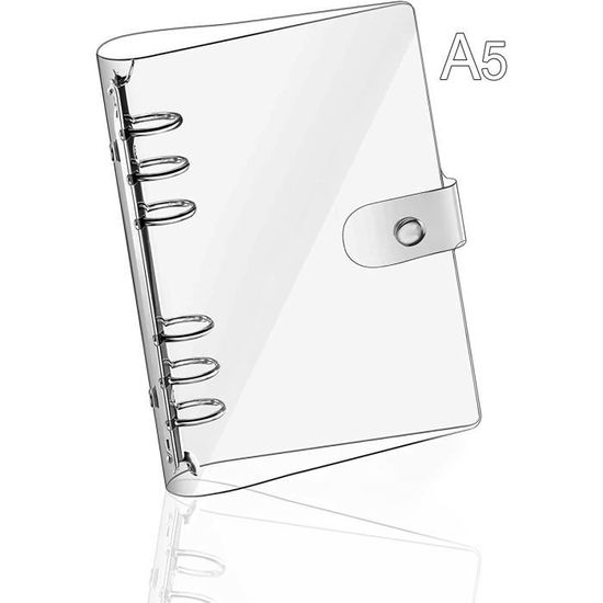 CARNET DE NOTES,Purple-A5--Reliure En Cuir PU, Couleur Macaron A6-A5