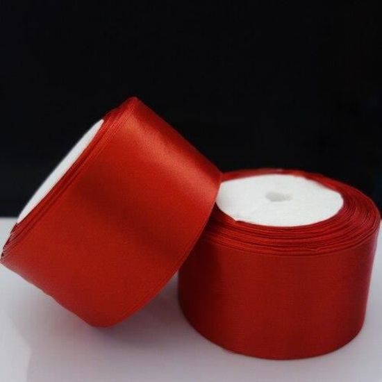 CHUQING Ruban Cadeau Bleu Clair 2,5cm X 22,8m - Ruban De Soie Pour Mariage, Emballage Et Décoration