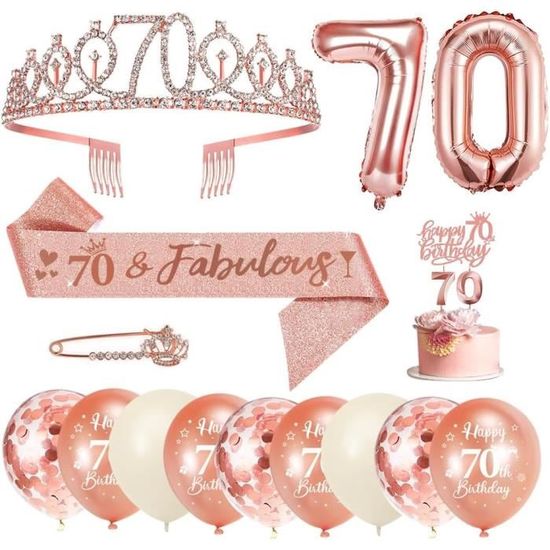 Set Couronne & Écharpe D'Anniversaire  - 5