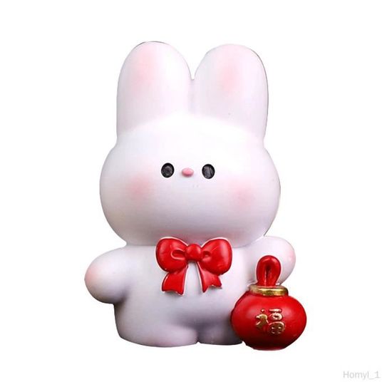 Décoration Tableau De Bord Voiture - Figurine Acrylique Cartoon Animal, Base Antidérapante | Pour Bureau, Intérieur, Cadeau - 9