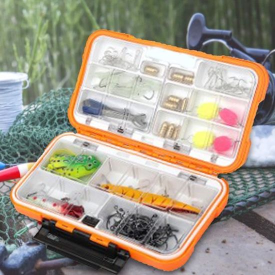 Boîte De Pêche 4 Couches Portable – Grande Capacité, Grilles Ajustables, Poignée Solide