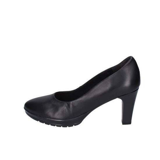Escarpins Tamaris Femme 1-22318-43 - Talon 3,5 Cm - Bout Carré - Synthétique | Noir, Rouge, Marron