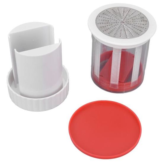 Boîte à Beurre & Fromage Avec Coupe-trancheur - Plastique Alimentaire & Acier Inox - 17x10x7 Cm