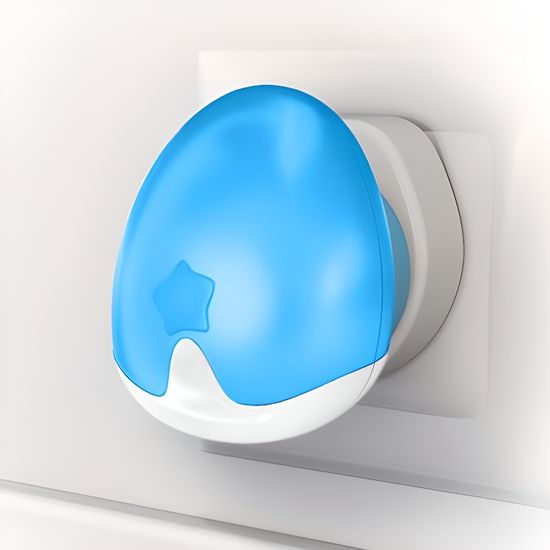 Pabobo Veilleuse Murale Automatique Bleue Cdiscount Puericulture Eveil Bebe